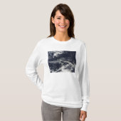 Ash Plume uit Soufriere Hills, Montserrat T-shirt (Voorkant volledig)