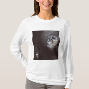 Ash vlekt op de Russische Shiveluch vulcanooOoOnCo T-shirt