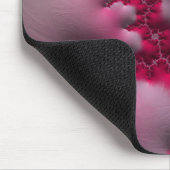 ASHA ~ Roze en wit Muismat (Hoek)