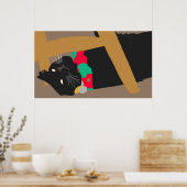 Ashamed poster (Keuken)