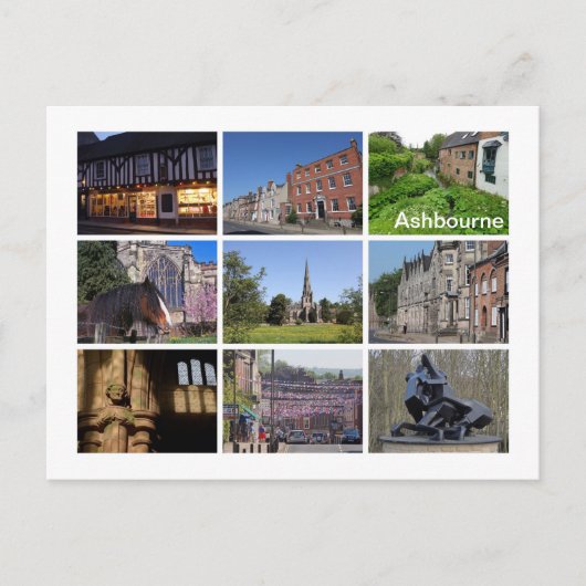 Ashbourne Briefkaart (Voorkant)