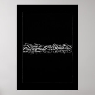 Ashbridges Bay Breakwall nr. 1 met rand Poster