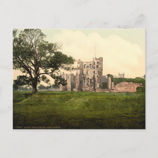 Ashby-de-la-Zouch Castle, Leicestershire, Engeland Briefkaart (Voorkant)