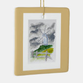 Ashcombe Mill kerstversiering Keramisch Ornament (Rechts)