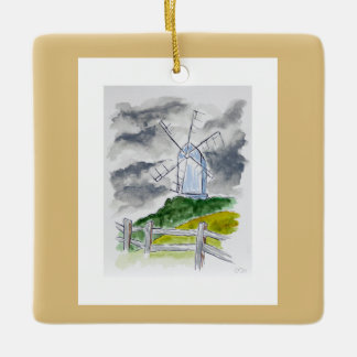 Ashcombe Mill kerstversiering Keramisch Ornament