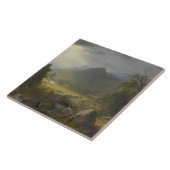 Asher Brown Durand - De eerste oogst Tegeltje (Zijkant)