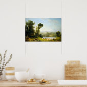 Asher Brown Durand Pastoral Landscape Poster (Keuken)
