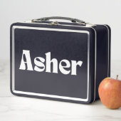Asher Metal Lunchbox (In situ)