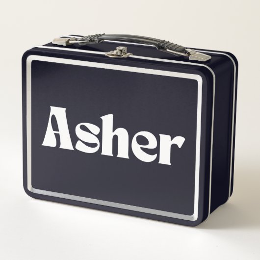 Asher Metal Lunchbox (Voorkant)