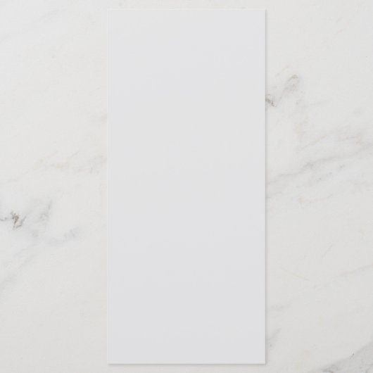 ASHER Moderne Elegant Calligraphy Script Menu (Achterkant)