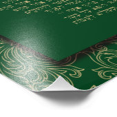 Asher Yatzar - Foto van Hebreeuwse gebedden Foto Afdruk (Hoek)