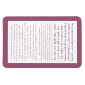 Asher Yatzar Hebrew Blessing Dusty Pink Poster Magneet (Horizontaal)