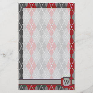 Ashes and Embers Argyle Stationery Briefpapier