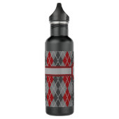 Ashes and Embers Argyle Water Bottle Waterfles (Links)