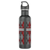 Ashes and Embers Argyle Water Bottle Waterfles (Achterkant)