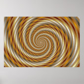 Ashes - Fractal Poster (Voorkant)