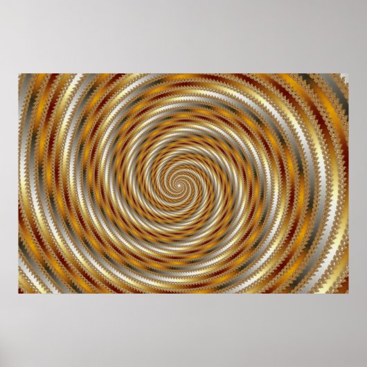 Ashes - Fractal Poster (Voorkant)