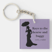 Ashes Sleutelhanger, Dbl Sided - Keys Hearse Sleutelhanger (Voorkant)