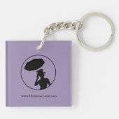 Ashes Sleutelhanger, Dbl Sided - Keys Hearse Sleutelhanger (Achterkant)