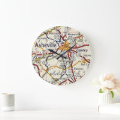 Asheville  Map Grote Klok (Huis)