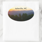 Asheville, NC Sticker (Tas)