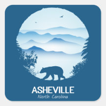 Asheville, NC Sticker
