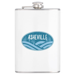 Asheville North Carolina buitendeuren Heupfles