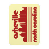 Asheville, North Carolina Magneet (Verticaal)