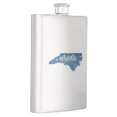 Asheville North Carolina Wood Grain Flacon (Rechts)