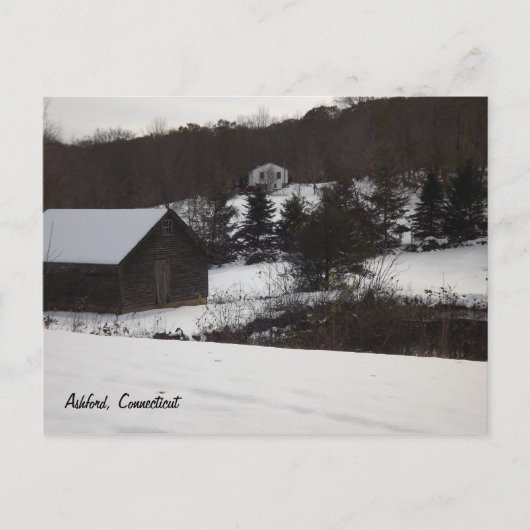 Ashford, Briefkaart Connecticut (Voorkant)