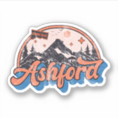 Ashford, Connecticut Sticker (Voorkant)
