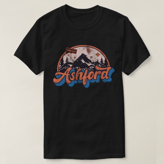 Ashford, Connecticut T-shirt (Design voorkant)