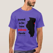 Ashkum Illinois Pride Design T-shirt (Voorkant)