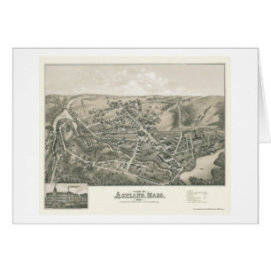 Ashland, MA Panoramic Map - 1878