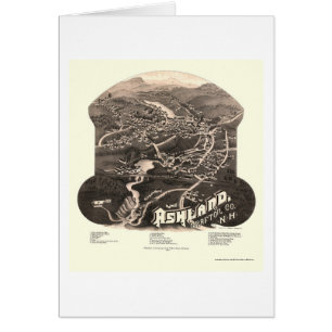 Ashland, NH Panoramic Map - 1886