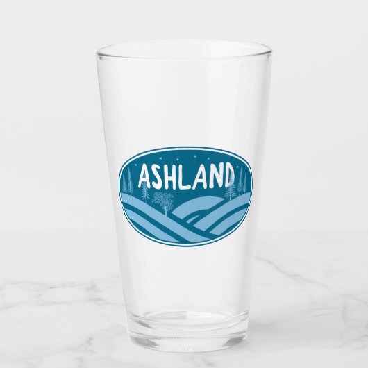 Ashland Oregon Buiten Glas (Voorkant)