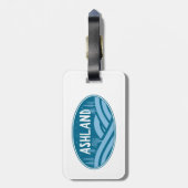 Ashland Oregon Buitenleven Bagagelabel (Achterkant verticaal)