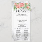 Ashle Programme de Mariage Catholique avec Masse (Devant / Derrière)