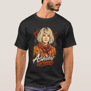 Ashley Horror Graham Art 03 Basic Donkere T-Shir T-shirt