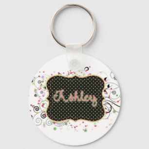 Ashley Name plate Sleutelhanger