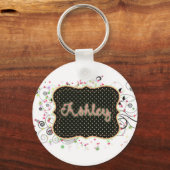 Ashley Name plate Sleutelhanger (Voorkant)
