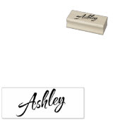 Ashley name 	rubberstempel (Gestempeld)