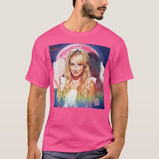 Ashley Tisdale T-shirt (Voorkant)