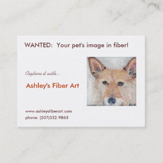 Ashley's Fibre Art Visitekaartje