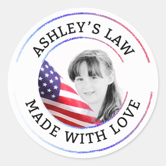 Ashley's Law Sticker (Devant)