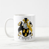 Ashmore Family Crest Koffiemok (Links)
