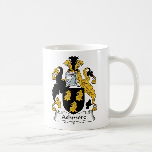 Ashmore Family Crest Koffiemok (Rechts)