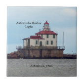 Ashtabula Harbor Light tile Tegeltje (Voorkant)