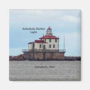 Ashtabula Harbour Light magnet Magneet