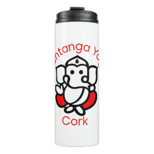 Ashtanga Yoga Cork Thermal Tumbler Thermosbeker